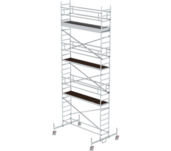 Mob.scaff. 0.75x3.0m chass.bar,pf H=6.45m | © MUNK GmbH