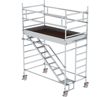 Rollg. 1,35x2,45mm. Schrägaufstiegen, PF-H. 2,35m | © MUNK GmbH