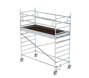 Mob. scaff 1.35x3.0m w. db.pf, pfh 2.35m | © MUNK GmbH