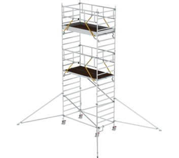 Éch. roul. SG 2,45x1,35 m av stab. & PF x2, H. PF 5,59 m | © MUNK GmbH