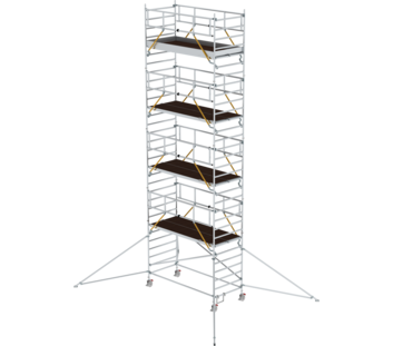 Mob. scaff SG 3,00x1,35 m w. outr. & db.pf, pfh 8,39 m | © MUNK GmbH