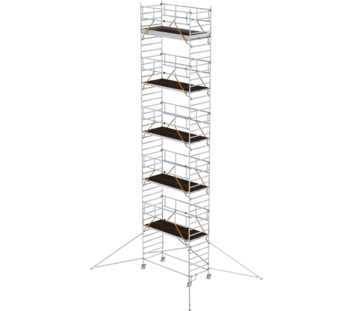 Mob. scaff SG 3,00x1,35 m w. outr. & db.pf, pfh 11,47 m | © MUNK GmbH