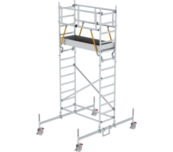 Fold.scaff. SG 1,80x0,75 m, w. chass.bar, pf H=3.26 m | © MUNK GmbH