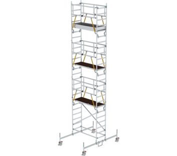 Fold.scaff. SG 1,80x0,75 m, w. chass.bar, pf H=6,62 m | © MUNK GmbH