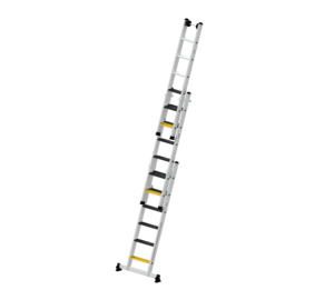 Multi-purpose ladder with steps, 3-section | © MUNK GmbH
