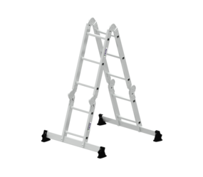 VZ-Leiter 4-tlg. m. nivello-Trav. 2x2 + 2x3 Sp.  | © MUNK GmbH