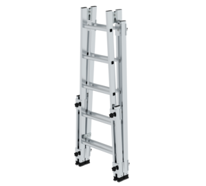 Aluminium Stehleiter, 2x5 Sprossen | © MUNK GmbH