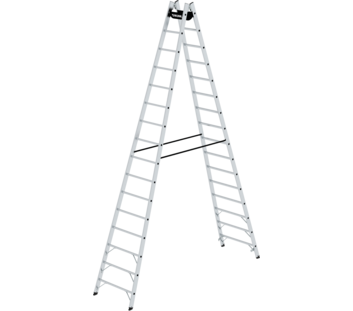 Sprossen-Stehleiter,  2x16 Sprossen | © MUNK GmbH