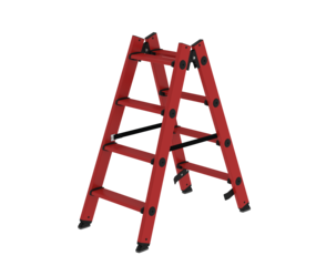 Stepladder with steps GRP both sides, 2x4 steps | © MUNK GmbH