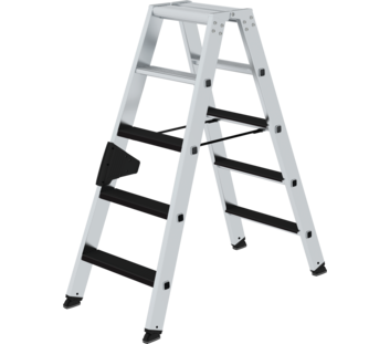 Double-sided ladder, 2-sid. acc.w.clip-step,2x5 st | © MUNK GmbH
