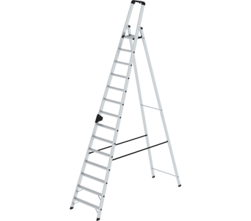 Double-sided step ladder, 1-sided access, 14 steps | © MUNK GmbH