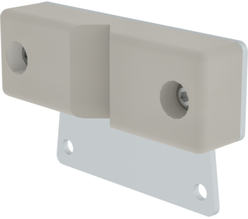 Umbausatz: breiter Anlegeklotz für Glasreinigerleiter | © MUNK GmbH