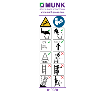 Sticker with user information | © MUNK GmbH