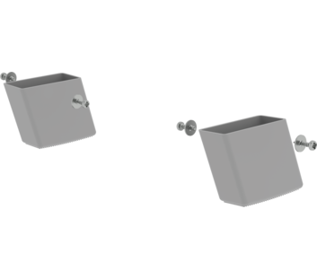 Montageset Außenschuh für Holzleiter 60x23 mm | © MUNK GmbH