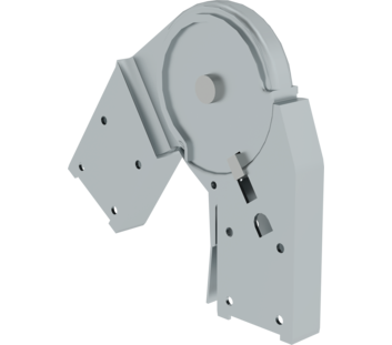 Charnière acier automatique pour échelle pliante | © MUNK GmbH