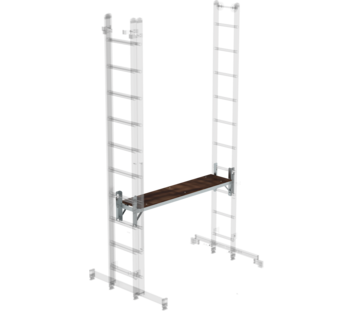 Bridging plf kit for multi-purp. ladder 3-sec.  | © MUNK GmbH