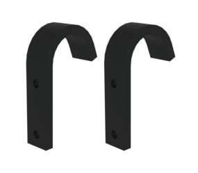 Crochet pour échelles spéciales rond jusqu’à 50mm | © MUNK GmbH