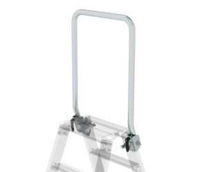 Etrier de maintien pour escabeau à marches accessible des deux côtés | © MUNK GmbH