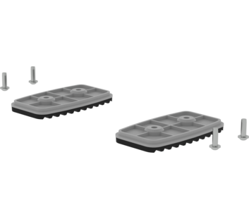 nivello Fußplatte Außenschuh Standard, 1 Satz = 2 Stück | © MUNK GmbH