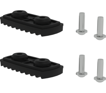 nivello-Fußplatte elektr. ableitf. Holmh. 58/73mm | © MUNK GmbH