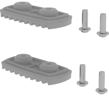 nivello-Fußplatte für glatte Untergründe 58/73 mm | © MUNK GmbH