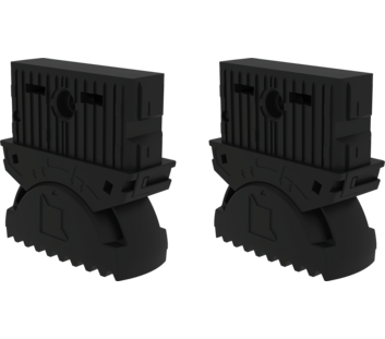 nivello-Innenschuh elektr. ableitf, f.Holm 73x25mm | © MUNK GmbH