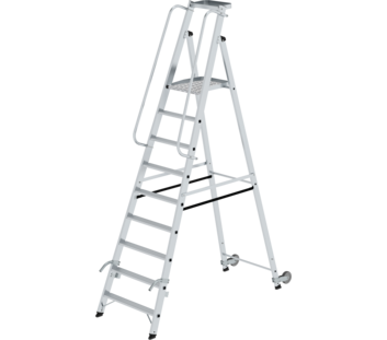 Platform ladder with castors and handle , 9 st | © MUNK GmbH