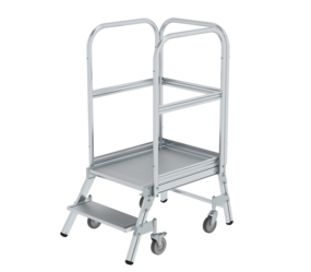 Podesttr. eins.  m. Federr. Alu ger., 2 St. | © MUNK GmbH