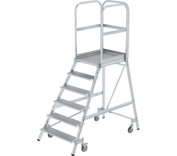 Podesttr. eins.  m. Federr. Alu ger., 6 St. | © MUNK GmbH