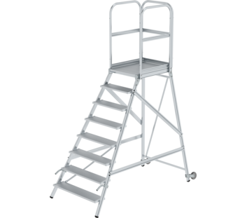 Pod.-Tr. eins.  m. Rol. & Grif. Alu ger., 8 St. | © MUNK GmbH