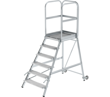 Plat.stairs, 1-sid.acc.w cast/handle st.grat. | © MUNK GmbH