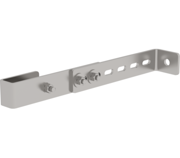 Wandhalter V4A verstellbar 150-300mm f. GFK-Leiter | © MUNK GmbH