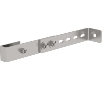 Wandhalter Edelstahl verstellbar 150-300 mm,  | © MUNK GmbH