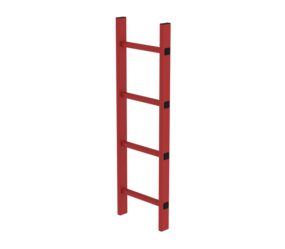 Shaft ladder RFG 300 mm clear width, 4 rungs | © MUNK GmbH