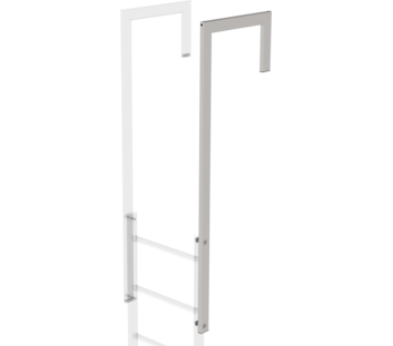 Ausstiegsholm abgewinkelt Edelstahl Länge 1600 mm | © MUNK GmbH
