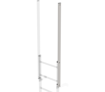Ausstiegsholm gerade Edelstahl Länge 1.600mm,  | © MUNK GmbH