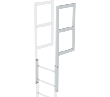 Exit side-rail railing w.add-on anod.alu. 1600mm | © MUNK GmbH