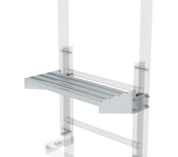 Ausstiegstritt Alu blank 520x250 mm | © MUNK GmbH