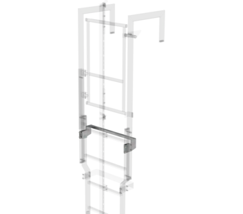 Ausstiegstritt Stahl-verzinkt, 620x100 mm | © MUNK GmbH