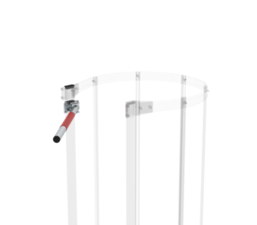 Safety barrier, screwable to ladder side-rail | © MUNK GmbH