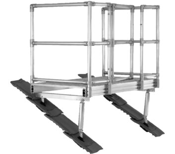 Plate-forme de secours pour descendre du toit | © MUNK GmbH