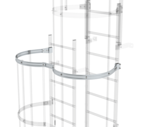 Rückenschutzbügel versetzte Ausführung Alu blank | © MUNK GmbH