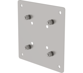 Adapter plate st. steel, 100x100mm, 150x150mm | © MUNK GmbH