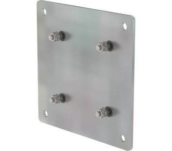 Adapter plate stainless steel, 150 x 150 mm  | © MUNK GmbH