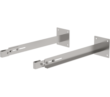 Sonderwandhalter starr, Edelstahl 800-900mm,  | © MUNK GmbH