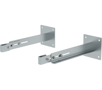 Sonderwandhalter starr, Stahl-verzinkt, 500-600mm | © MUNK GmbH