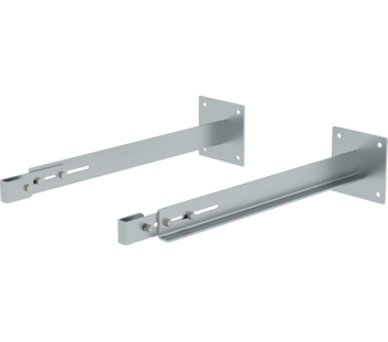 Sonderwandhalter starr, Stahl-verzinkt, 800-900mm | © MUNK GmbH