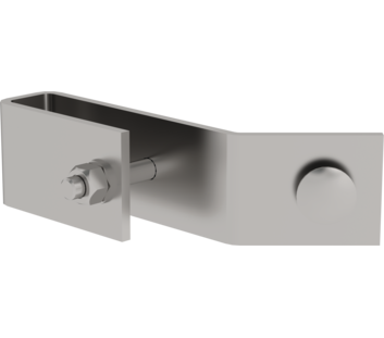 Schienenbefestigung für Leiterholm 50x20mm V4A | © MUNK GmbH