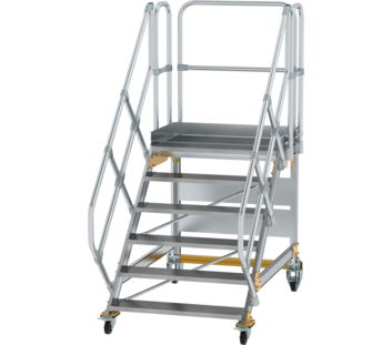Platform stairs 45° mobile st.wid. 1,000 mm, 6 st | © MUNK GmbH