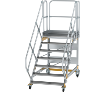 Platform stairs 45° mobile st.wid. 1,000 mm, 7 st | © MUNK GmbH